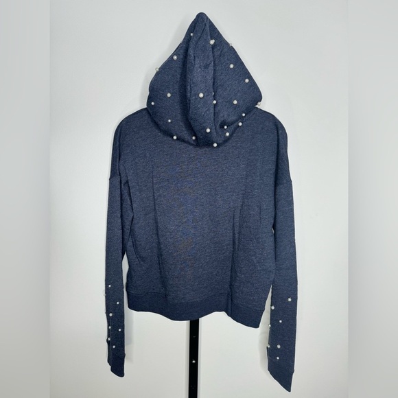 Aeropostale Women's Pearls Accent Hoodie - Size Small - Picture 2 of 5